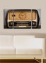 Wallity Reloj de Pared Decorativo de Lienzo (3 Piezas) 3P204045CS-7